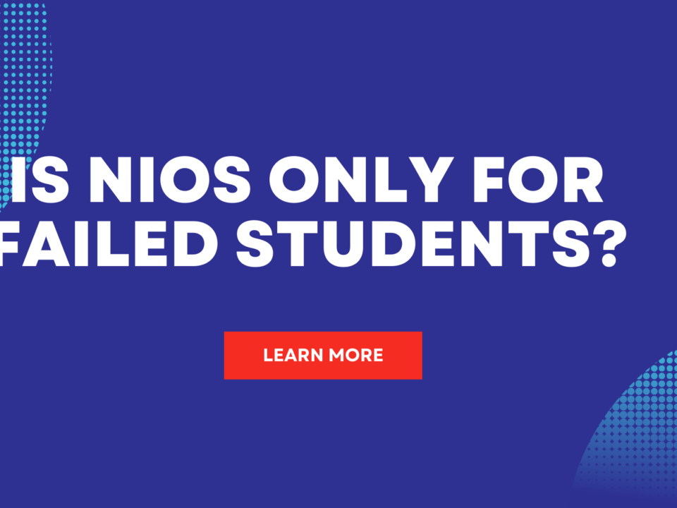 Is NIOS only for failed students?