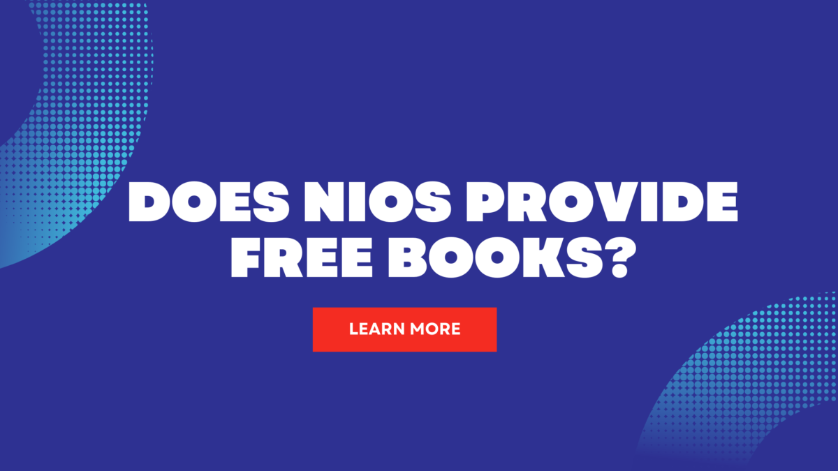 Does NIOS provide free books