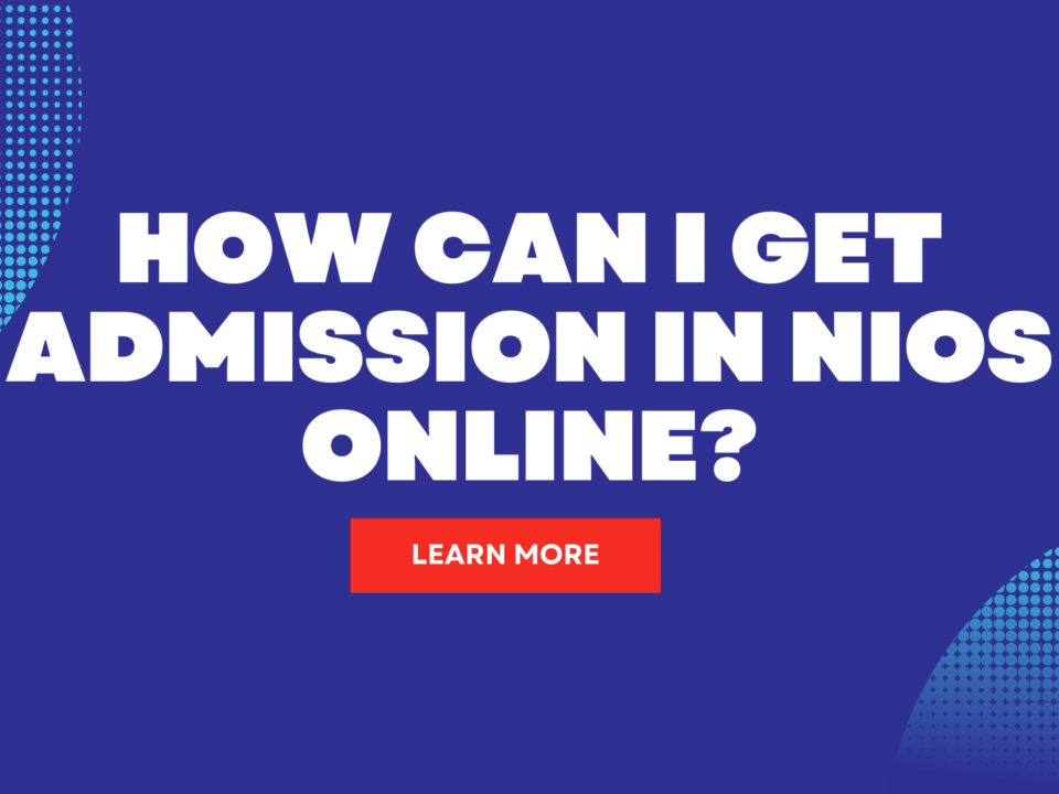 How can I get admission in NIOS online