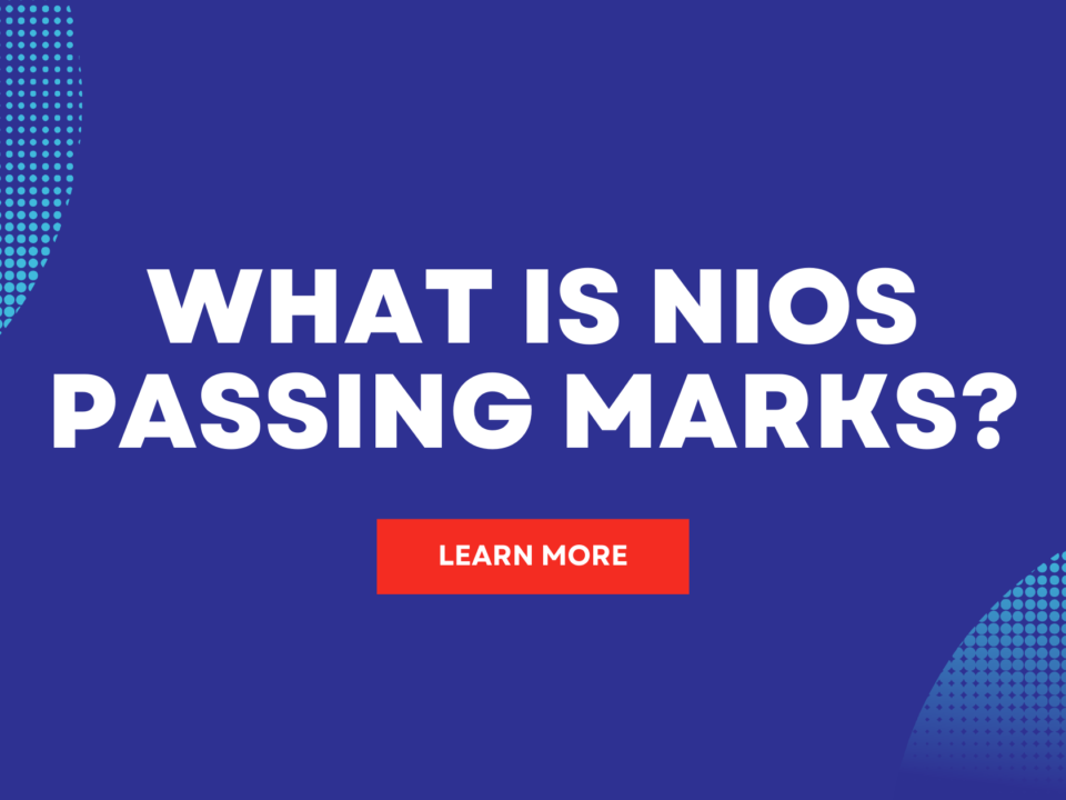NIOS passing marks